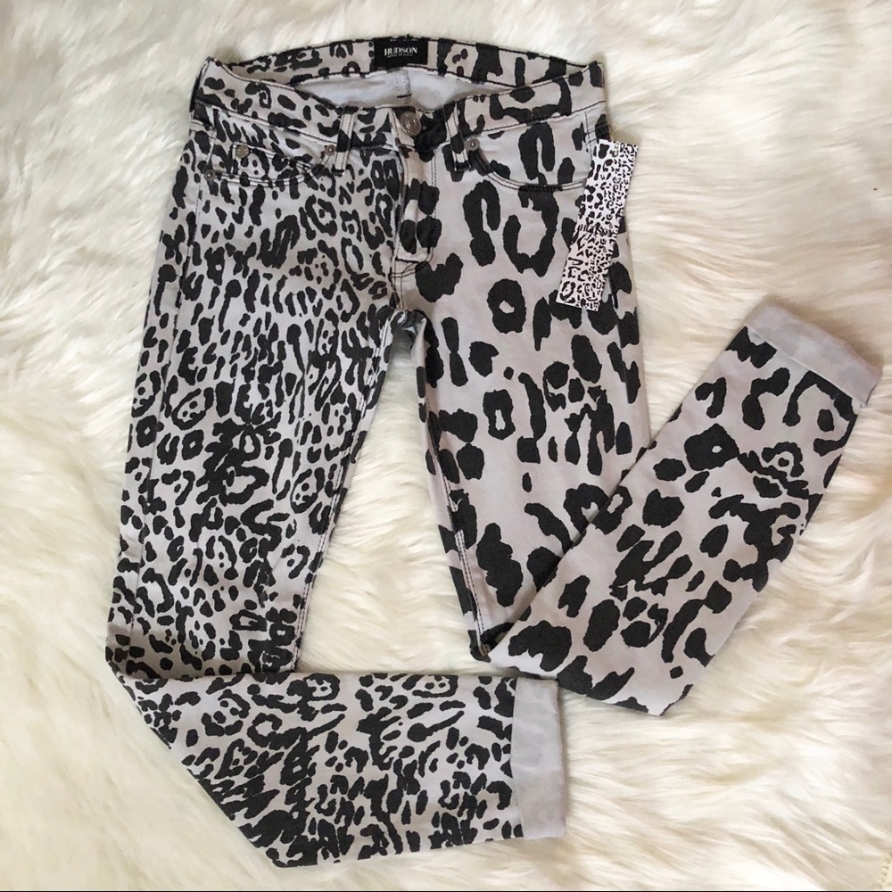 Hudson leopard print pants